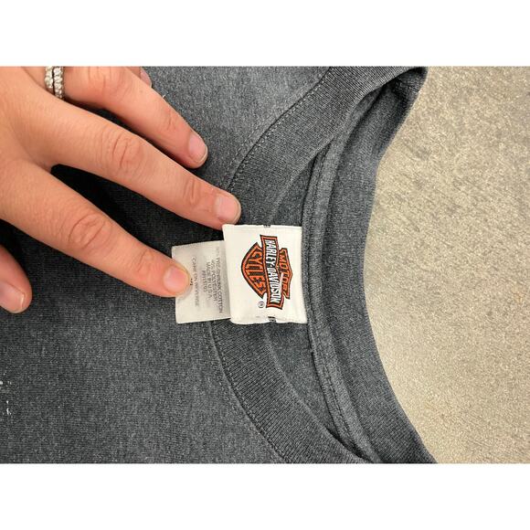 Vintage Harley Davidson Logo at Pete’s beach‎ Florida XL Tank Top - Picture 4 of 6